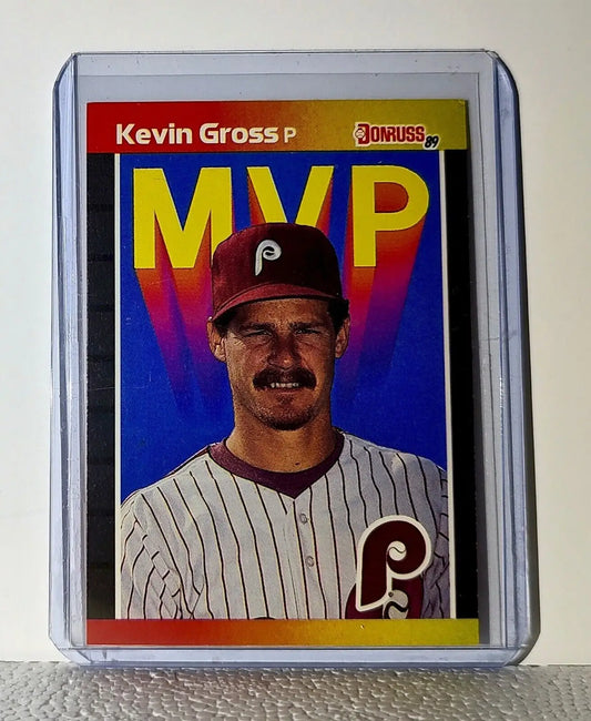 Kevin Gross 1989 Donruss #BC-12 MLB Baseball Card Phillies - Baseball Card Single