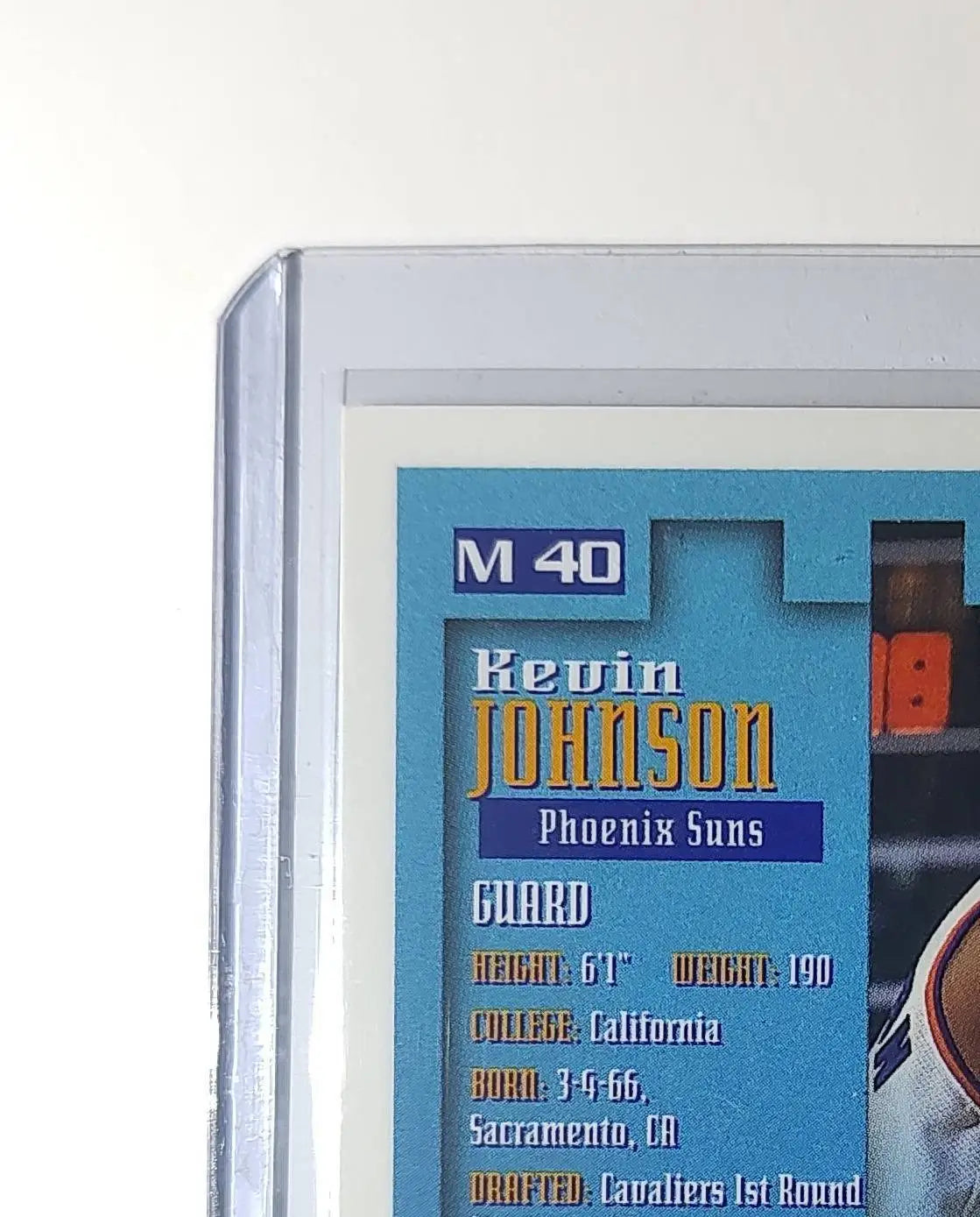 Kevin Johnson 1995-96 Topps Finest NBA #M40 Mysterly Phoenix Suns - Basketball Card Single