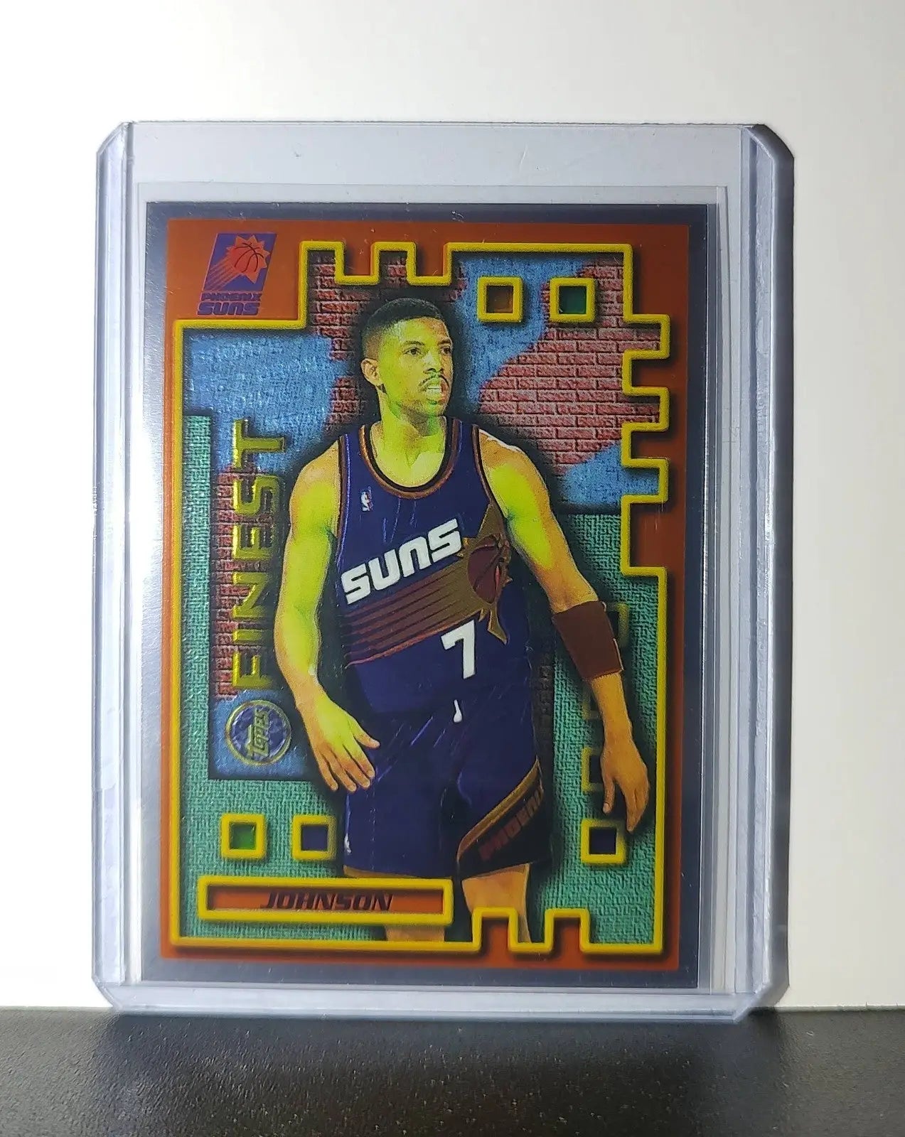 Kevin Johnson 1995-96 Topps Finest NBA #M40 Mysterly Phoenix Suns - Basketball Card Single