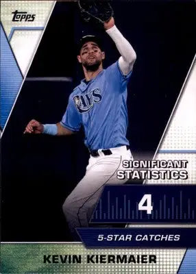 Kevin Kiermaier 2021 Topps Significant Statistics #SS-24 Tampa Bay Rays - Baseball Card Single