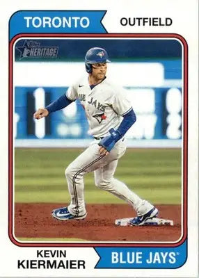 Kevin Kiermaier - 2023 Topps Heritage - #619 - Baseball - Baseball Card Single
