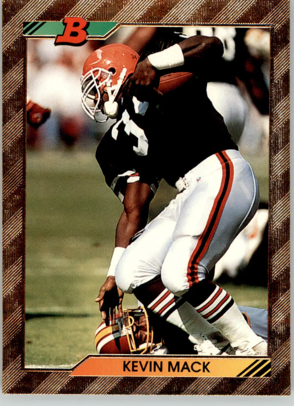 Kevin Mack - 1992 Bowman - #553 - Football - Football Card Single