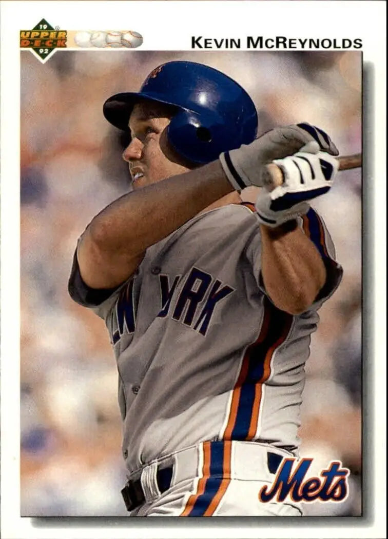Kevin McReynolds 1992 Upper Deck MLB #362 Baseball Card New York Mets