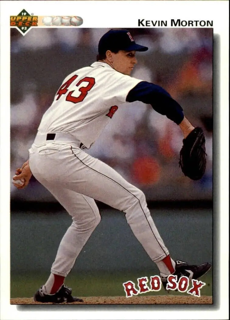 Kevin Morton 1992 Upper Deck MLB #676 Baseball Card Boston Red Sox