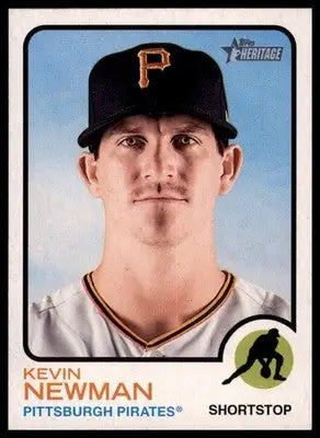 Kevin Newman 2022 Topps Heritage #25 Pittsburgh Pirates - Baseball Card Single