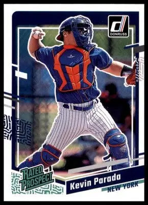 Kevin Parada 2023 Donruss #62 New York Mets - Baseball Card Single