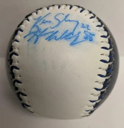 Kevin Slowey #22 Signed Auto Autographed Souvenir Ball No COA + 1 auto Minnesot - Sports Memorabilia