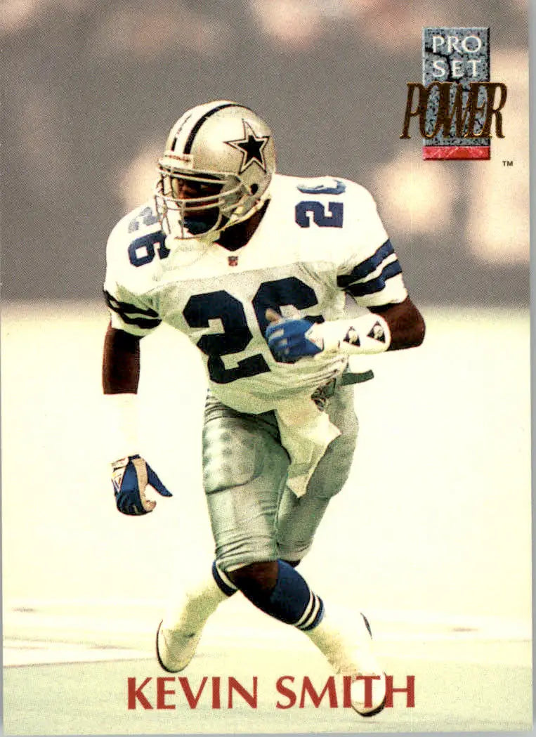 Kevin Smith - 1992 Pro Set Power - #303 - RC Football - Football Card Single