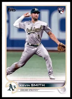 Kevin Smith Rookie 2022 Topps Update #US217 Oakland Athletics - Baseball Card Single