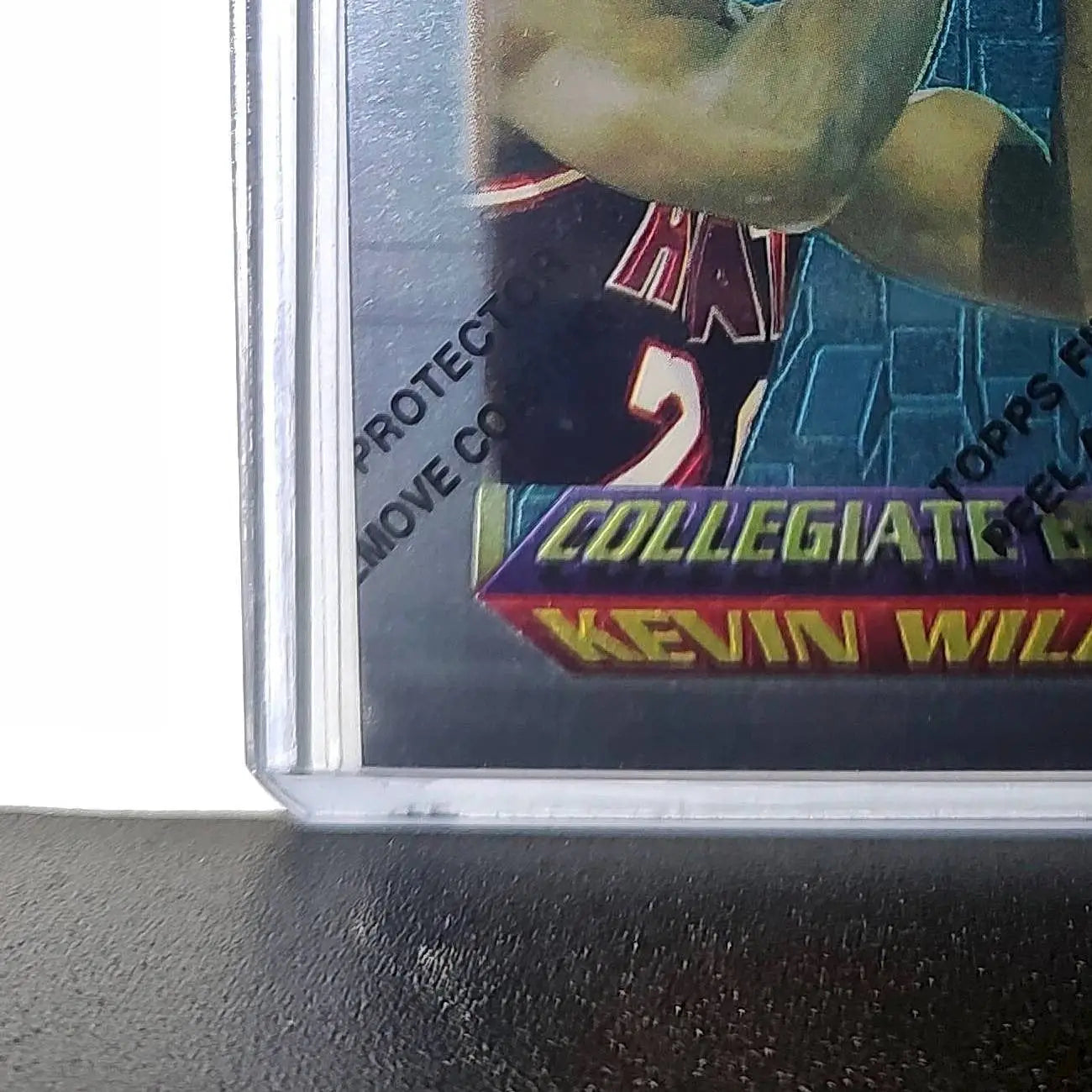 Kevin Willis 1994-95 Topps Finest #251 Collegiate Best