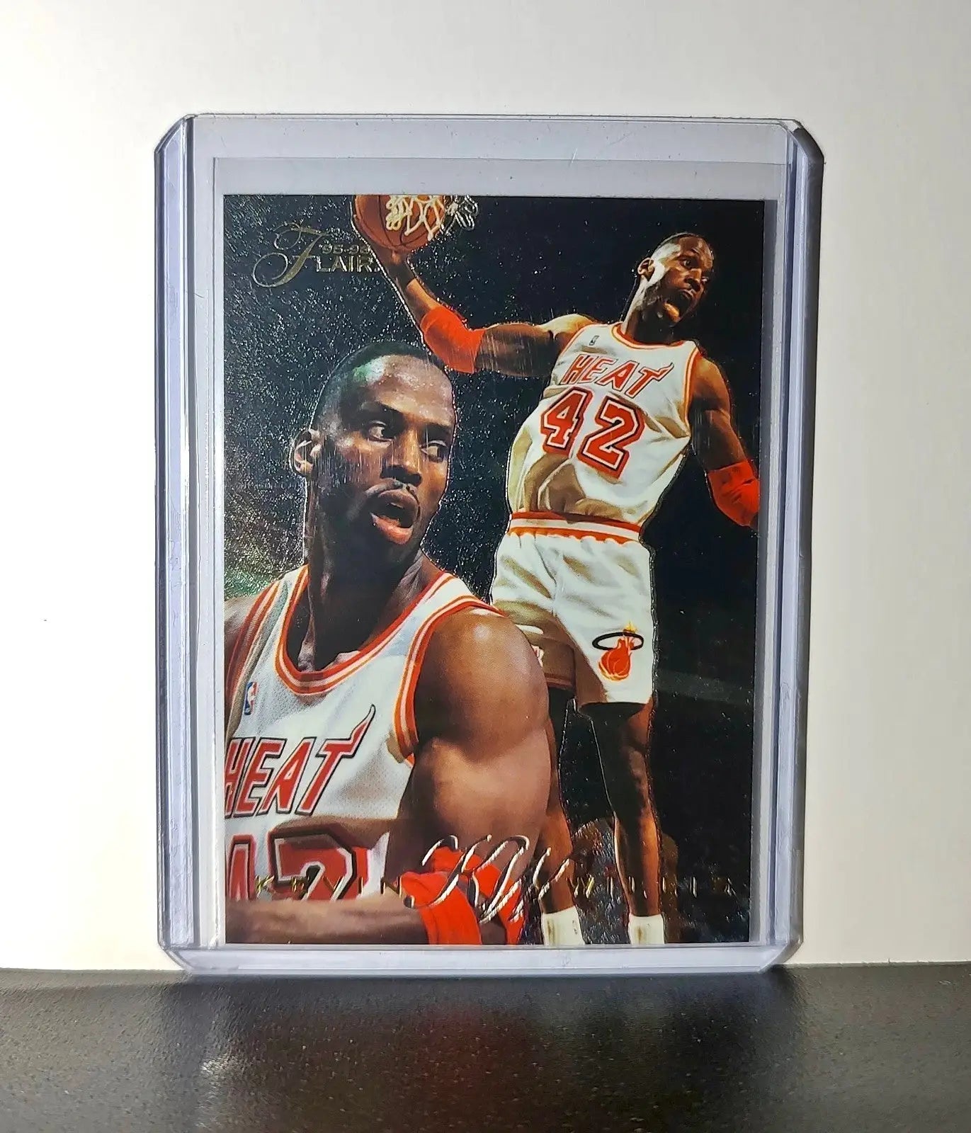 Kevin Willis 1995-96 Flair NBA #73 Card Miami Heat