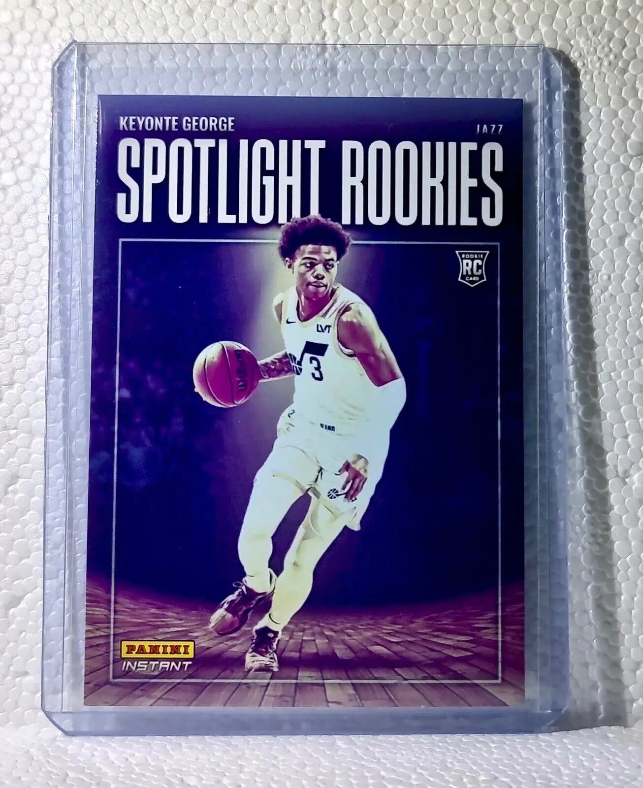 Keyonte George 2023-24 Panini #16 NBA Spotlight Rookies Basketball Card 1/209 - Basketball Card Single