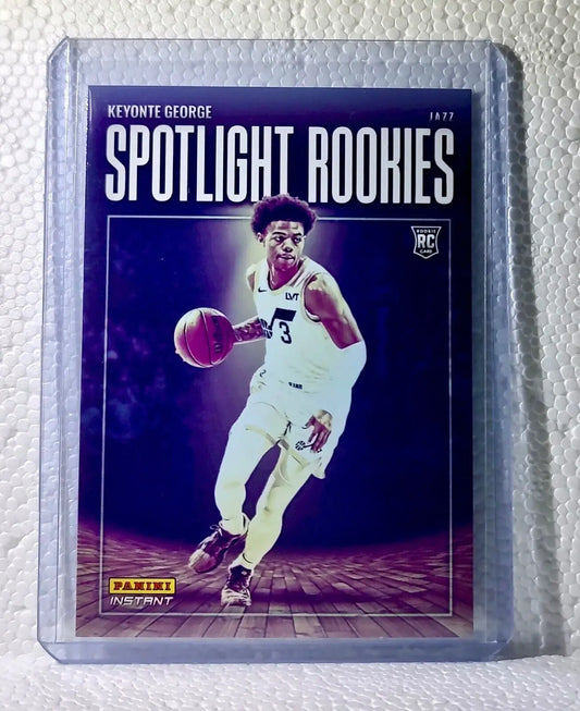 Keyonte George 2023-24 Panini #16 NBA Spotlight Rookies Basketball Card 1/209 - Basketball Card Single