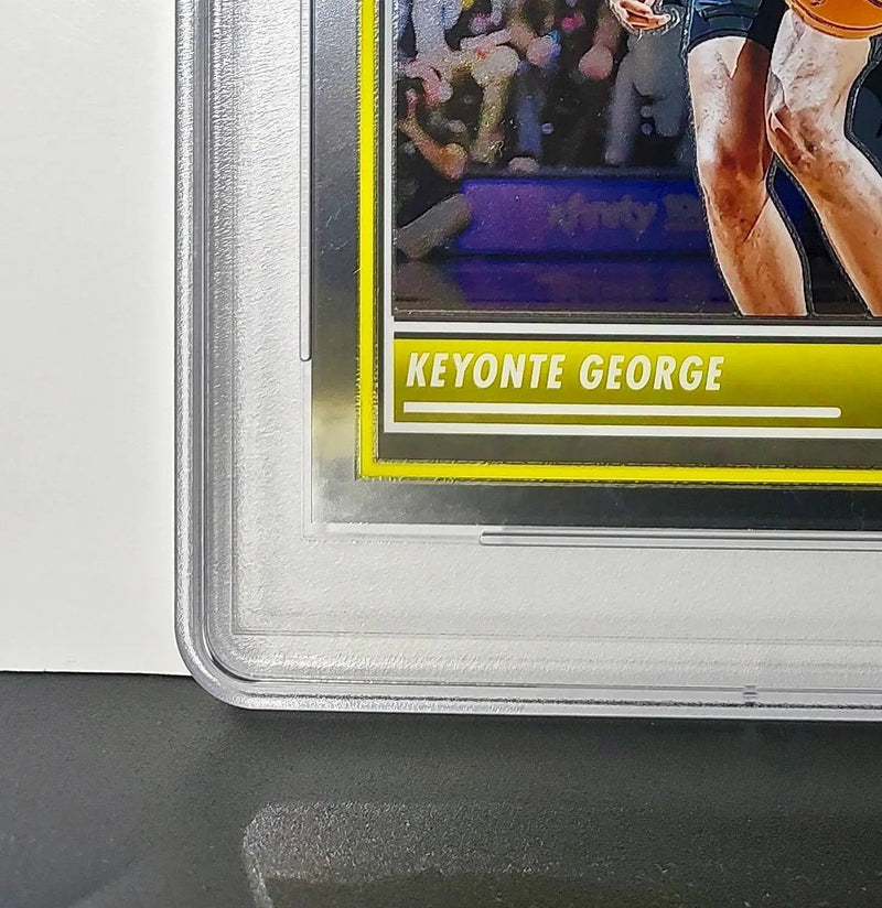 Keyonte George 2023 Panini Premium Stock NBA Hoops #20 Jumbo Rookie PSA 9 Mint - Basketball Card Single