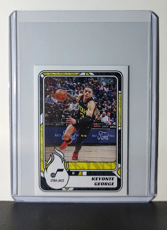 Keyonte George 2024-25 Panini NBA #479 Sticker Card Utah Jazz - Basketball Card Single