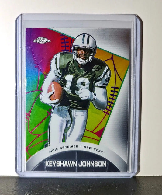 Keyshawn Johnson 2023 Topps Chrome All-Etch NFL #CAE-14 Card New York Jets - Football Card Single