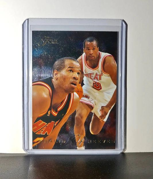 Khalid Reeves 1995-96 Flair NBA #71 Card Miami Heat - Basketball Card Single