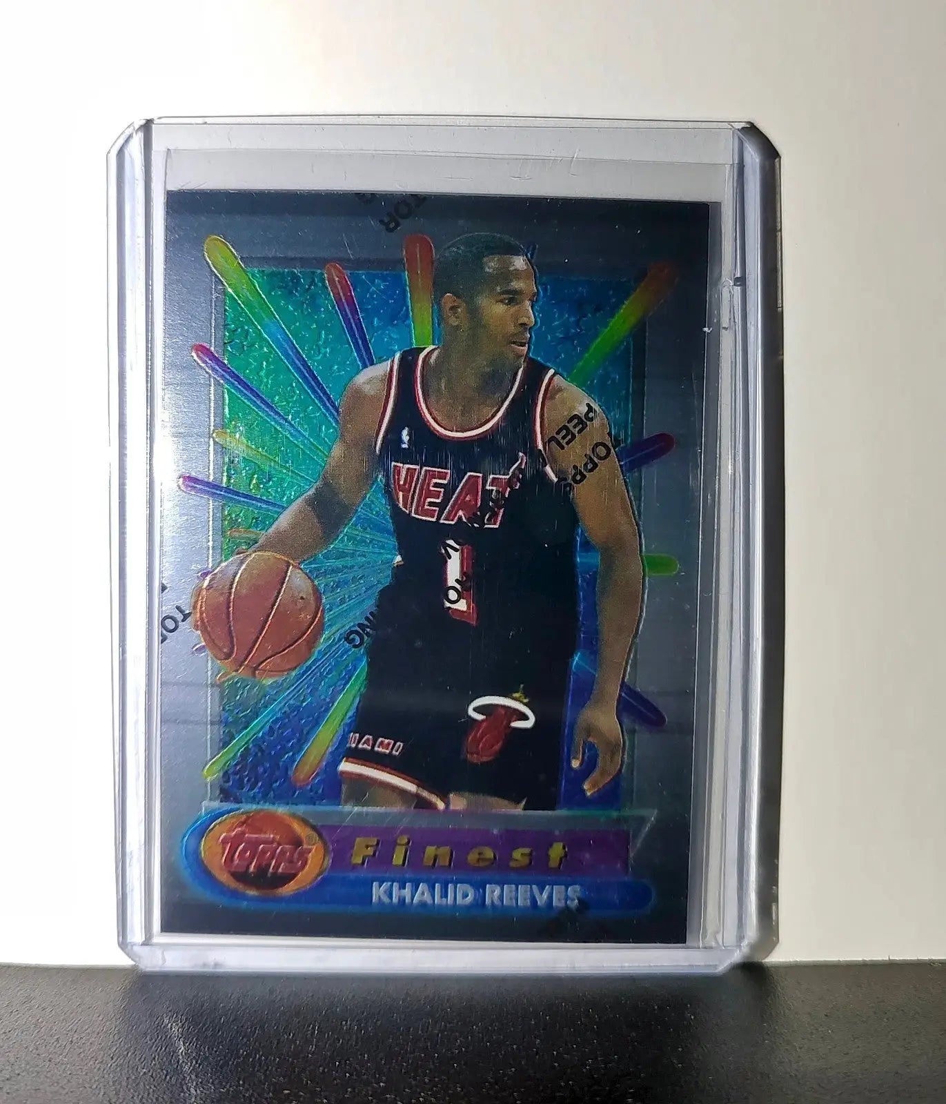 Khalid Reeves Rookie 1994-95 Topps Finest #303 Card - Basketball Card Single