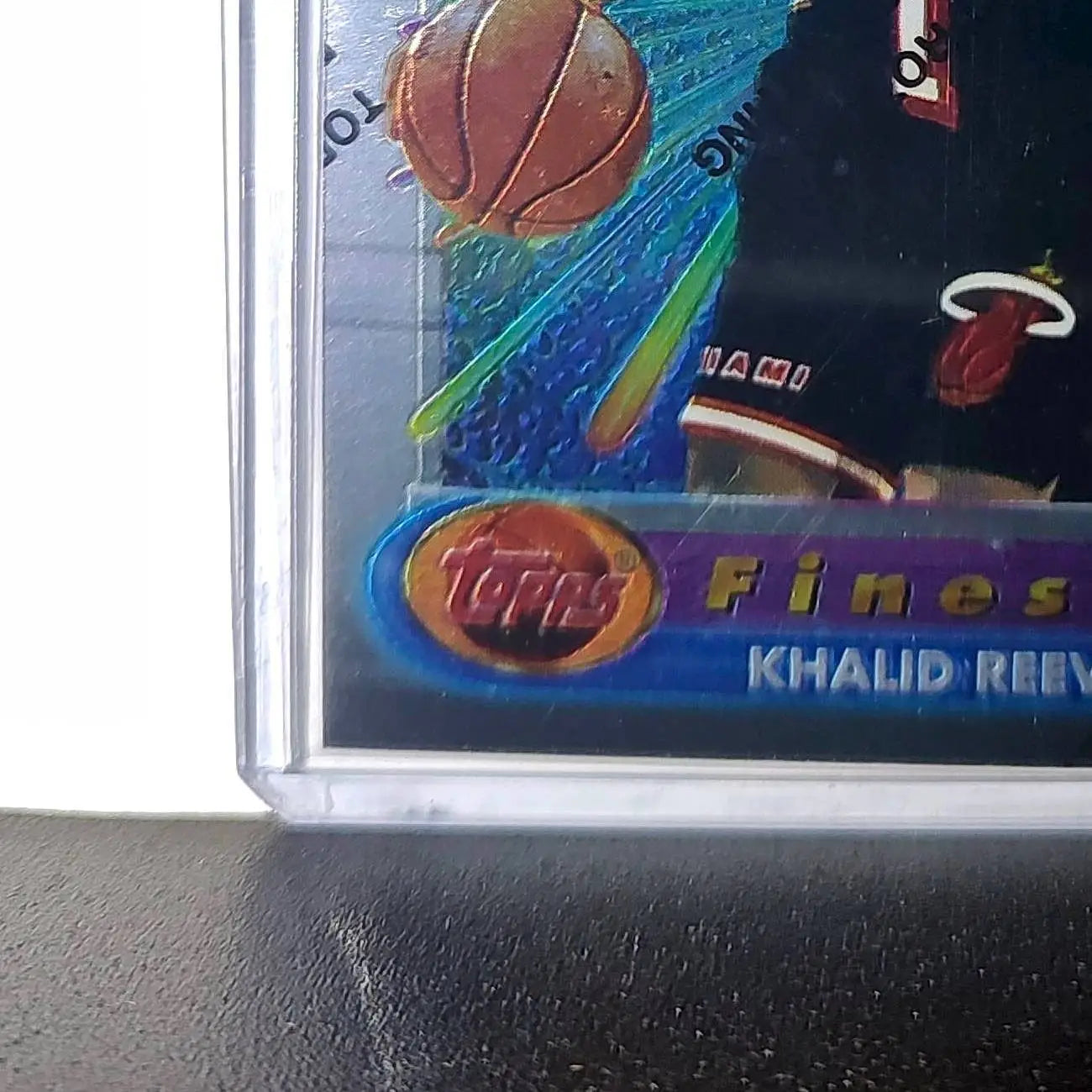 Khalid Reeves Rookie 1994-95 Topps Finest #303 Card - Basketball Card Single