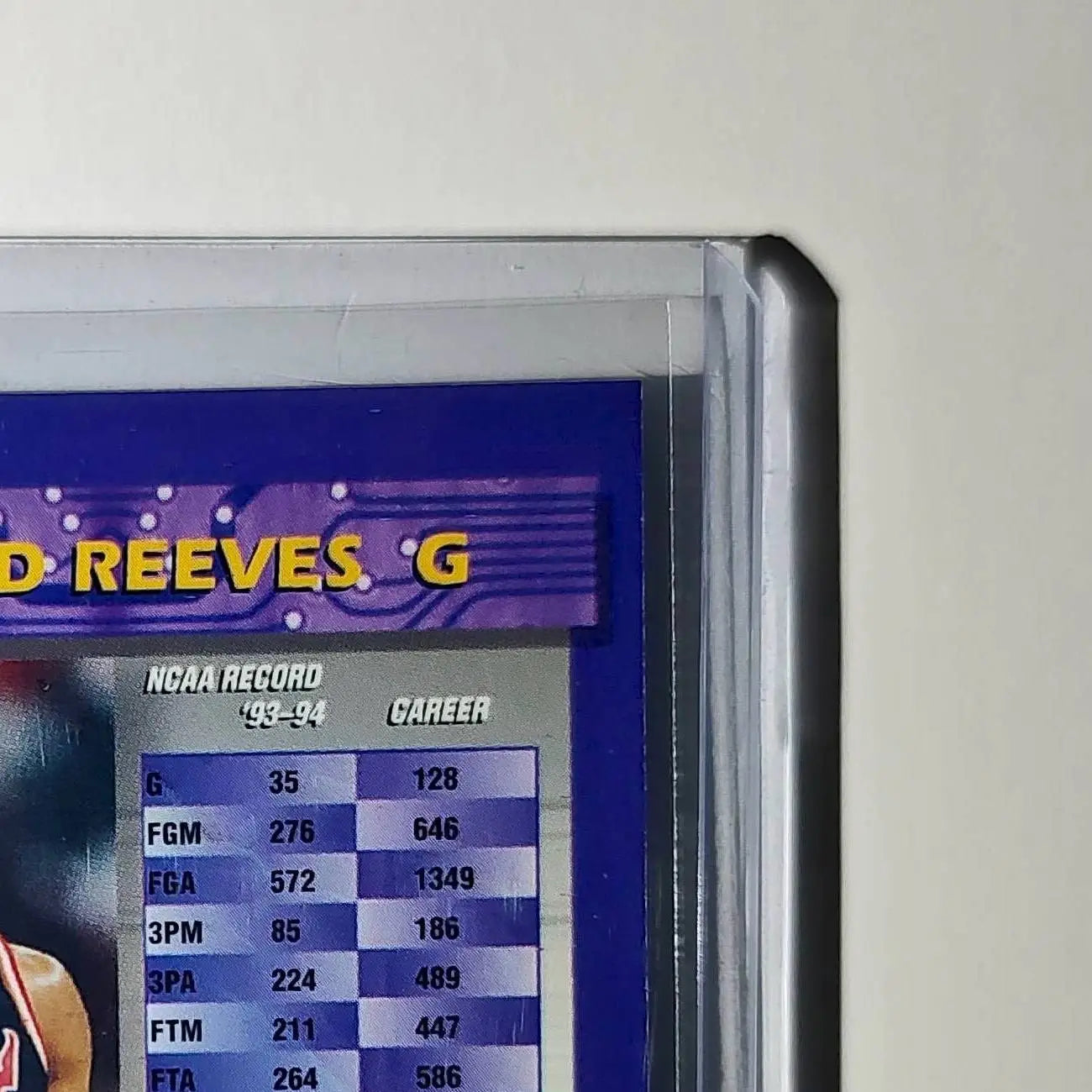 Khalid Reeves Rookie 1994-95 Topps Finest #303 Card - Basketball Card Single
