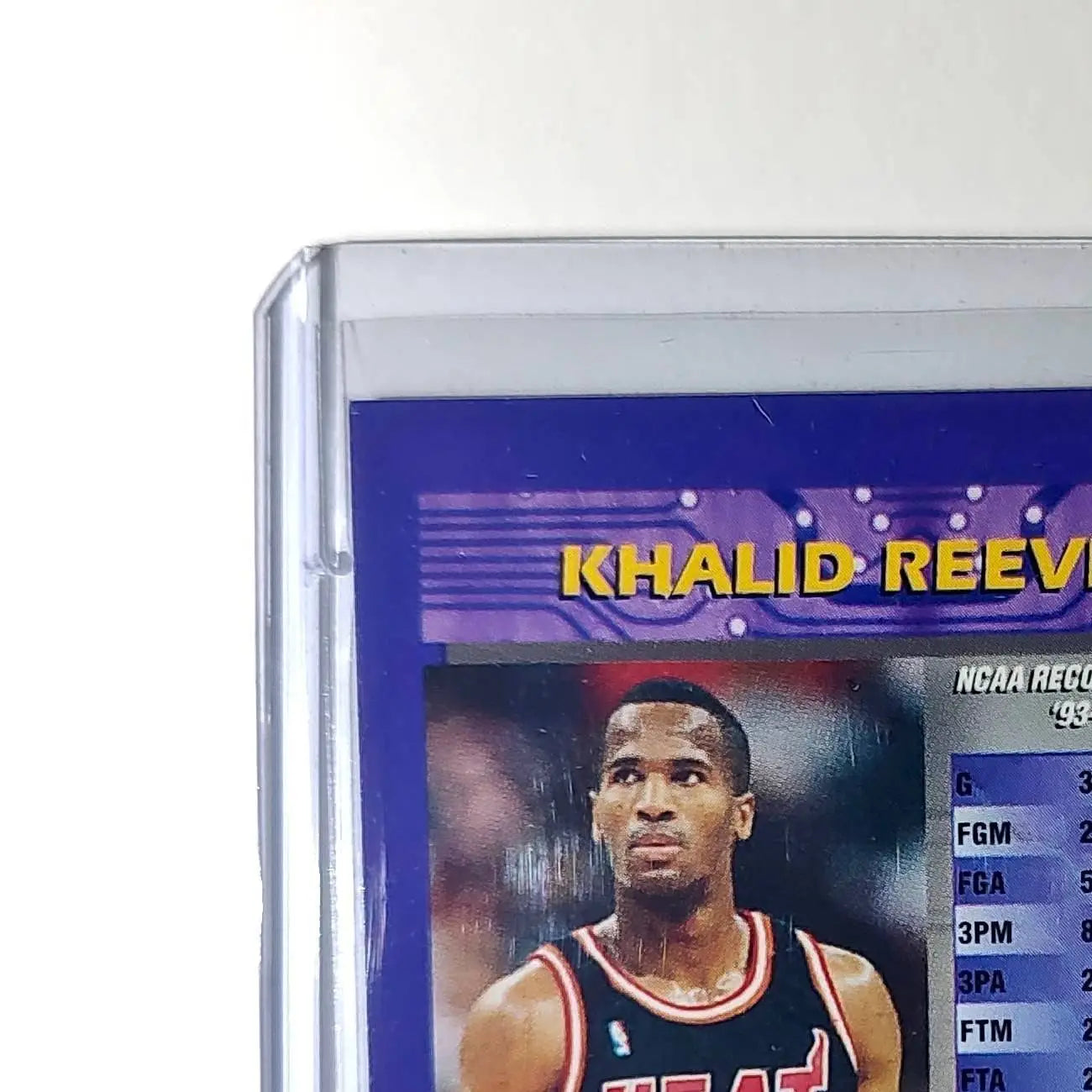 Khalid Reeves Rookie 1994-95 Topps Finest #303 Card - Basketball Card Single