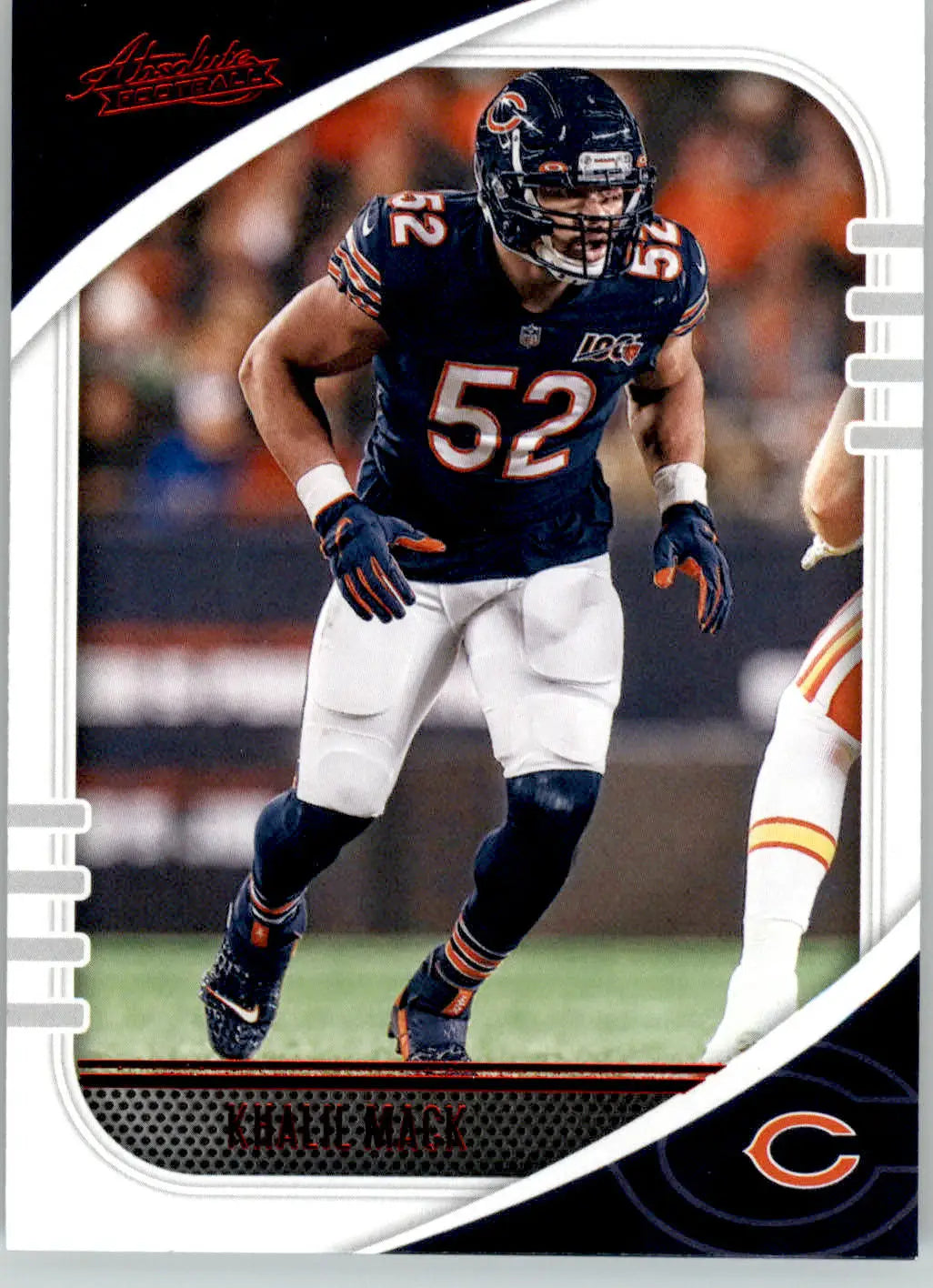 Khalil Mack - 2020 Panini Absolute - #58 - Red Football - Football Card Single