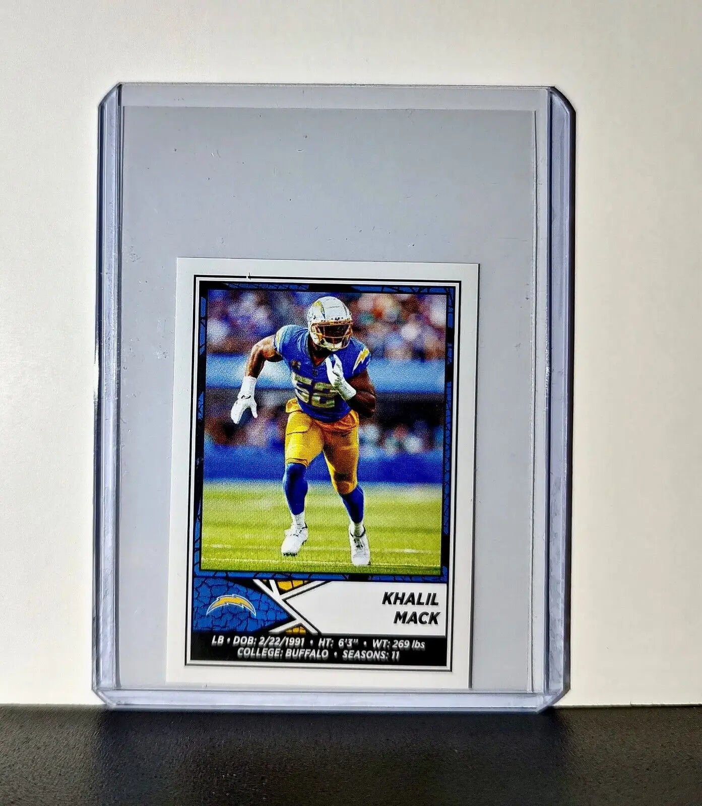 Khalil Mack 2024 Panini NFL Sticker #290 Los Angeles Chargers