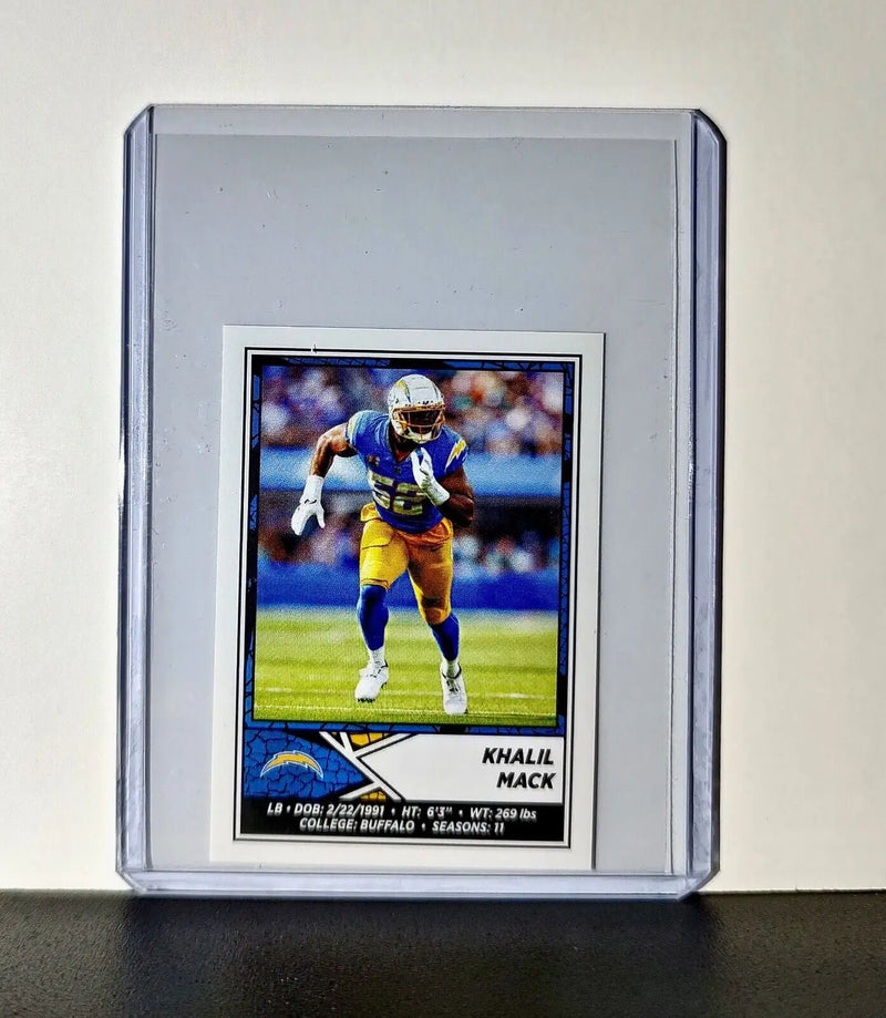 Khalil Mack 2024 Panini NFL Sticker #290 Los Angeles Chargers
