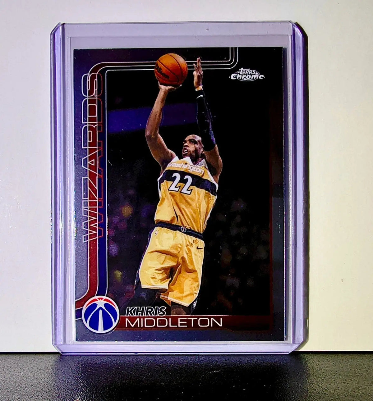 Khris Middleton 2025-26 NBA Topps Chrome Update #101 Card Washington Wizards - Basketball Card Single