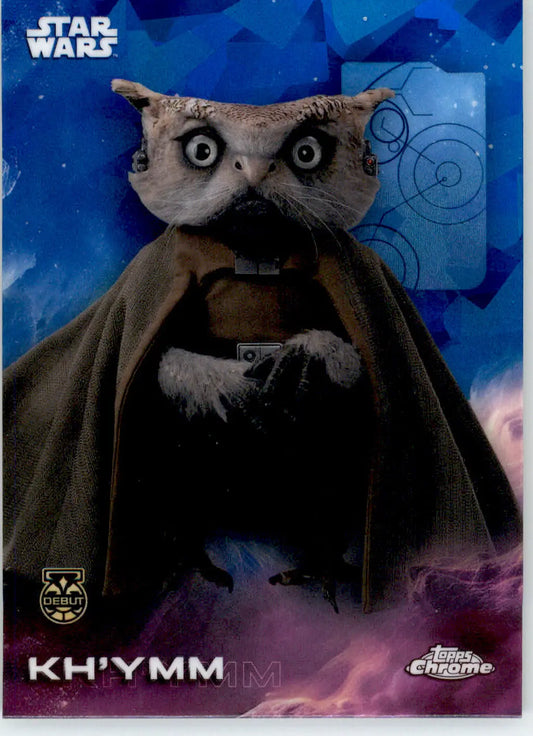 Kh’ymm - 2025 Topps Chrome Sapphire Edition Star Wars - #74 - Non_sport - Star Wars Card Single