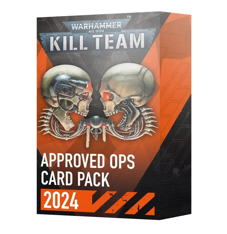 Warhammer 40,000 Kill Team Approved Ops Card Pack for Kill Team 2024