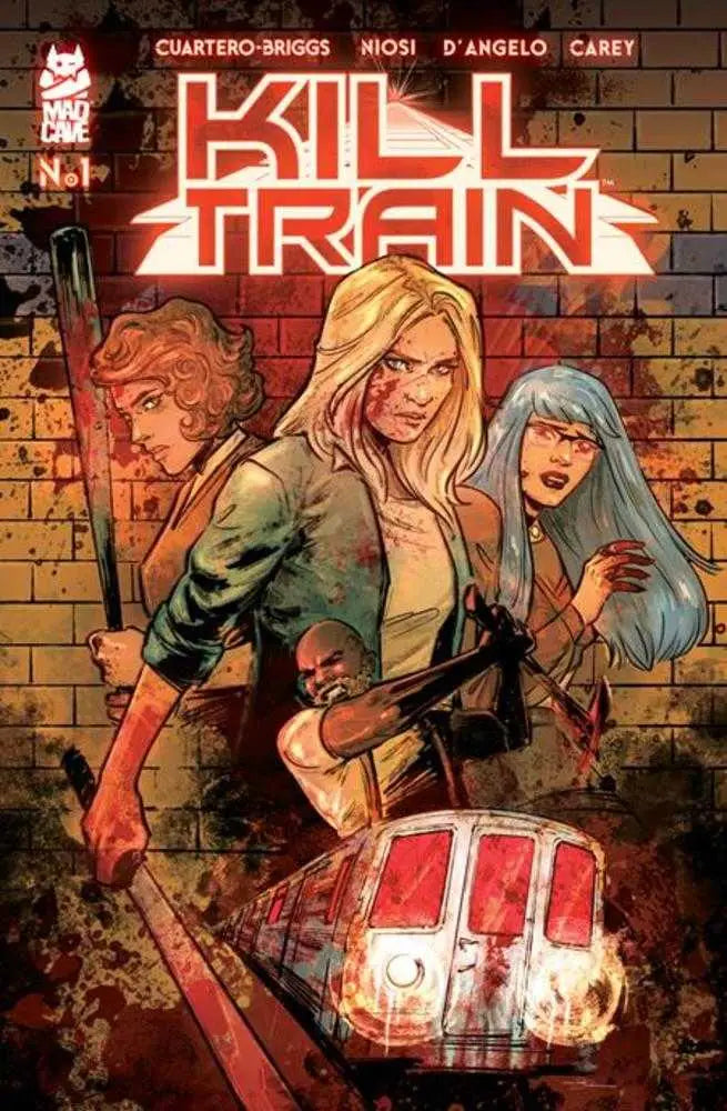 Comic book cover of Kill Train #1 by Skylar Patridge featuring dynamic artwork