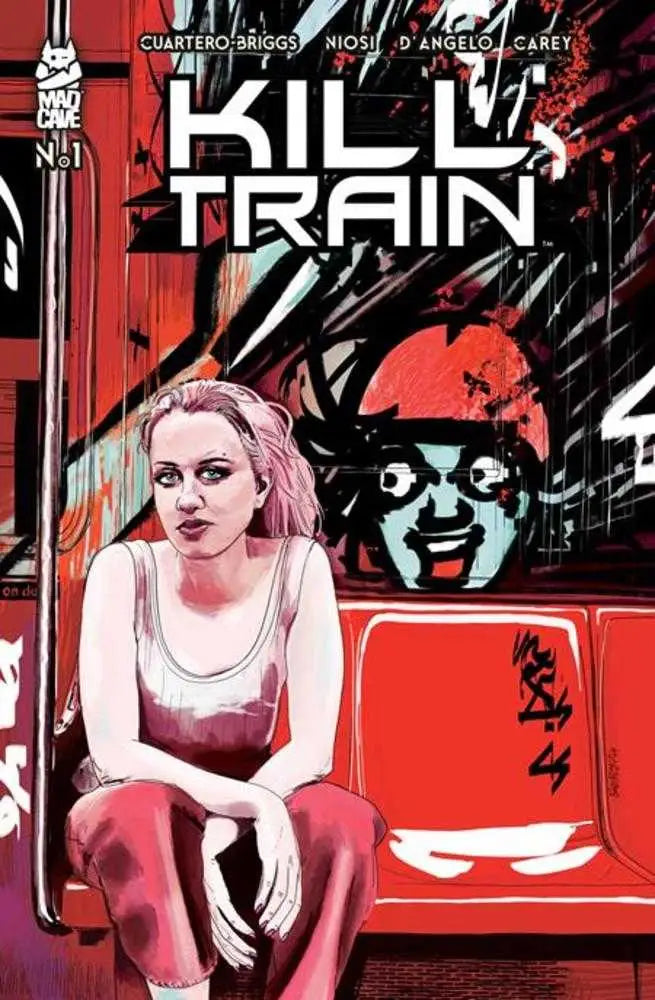 Comic book cover for Kill Train Cover B Alison Sampson Variant featuring dynamic artwork