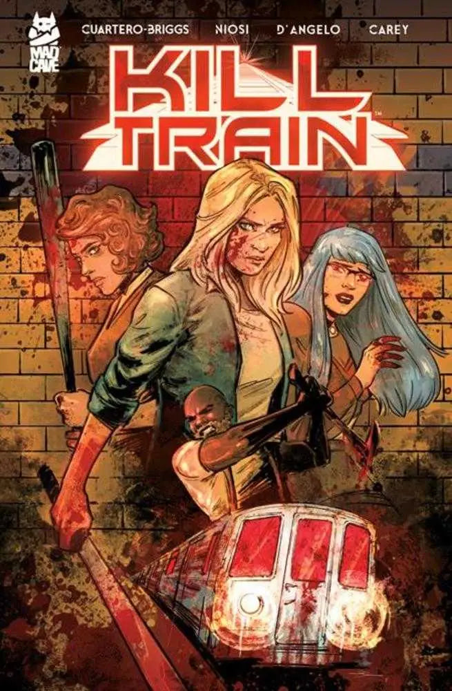 Comic book cover for Kill Train featured in Kill Train TPB collectible graphic novel