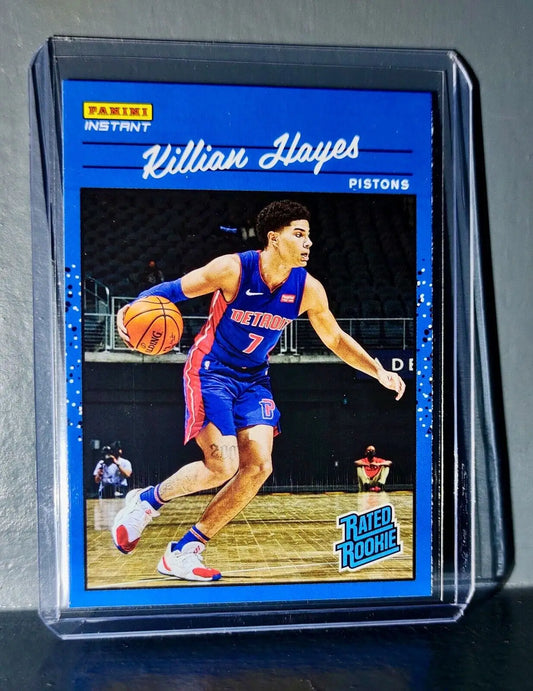 Killian Hayes 2020-2021 Panini NBA Instant #7 Rated Rookie Retro Card 1/3558 - Basketball Card Single