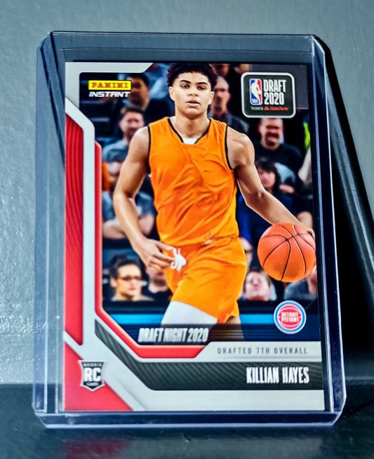 Killian Hayes 2020-21 Panini NBA Draft Night #16 Basketball Rookie Card 1 of 388 - Basketball Card Single