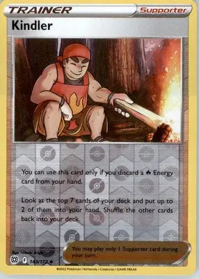 Kindler - SWSH09: Brilliant Stars - Reverse Holo LP - #143/172 - Pokémon Card Single