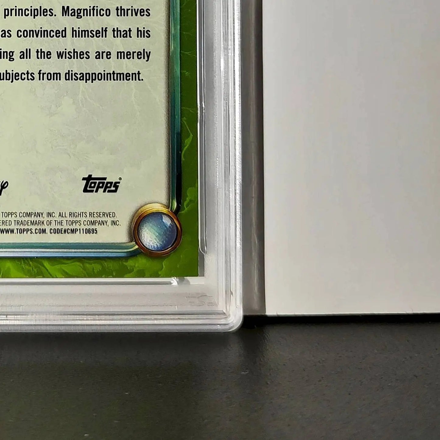 King Magnifico 2025 Topps Disney #183 Card Wish PSA 10 Gem - Non-Sports Card Single