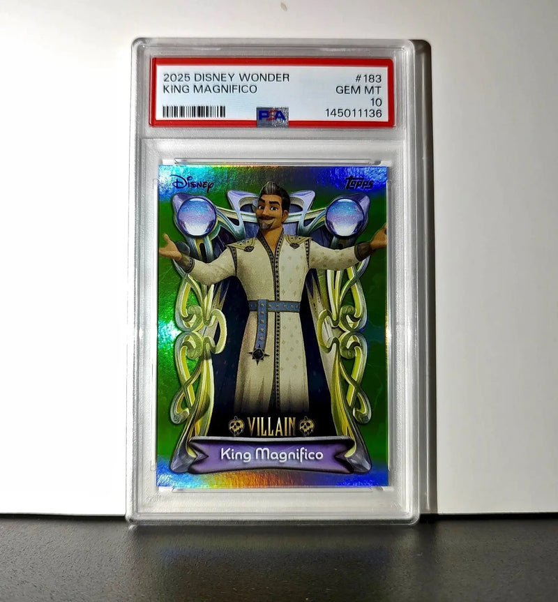 King Magnifico 2025 Topps Disney #183 Card Wish PSA 10 Gem - Non-Sports Card Single