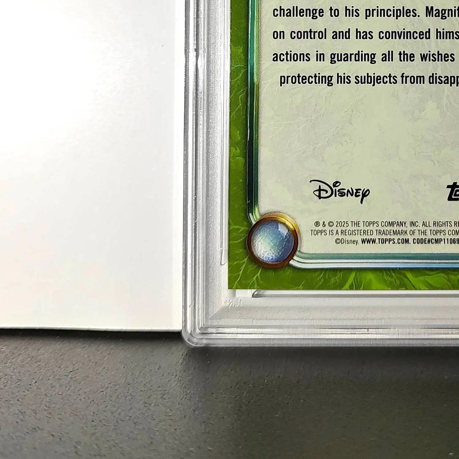 King Magnifico 2025 Topps Disney #183 Card Wish PSA 10 Gem - Non-Sports Card Single