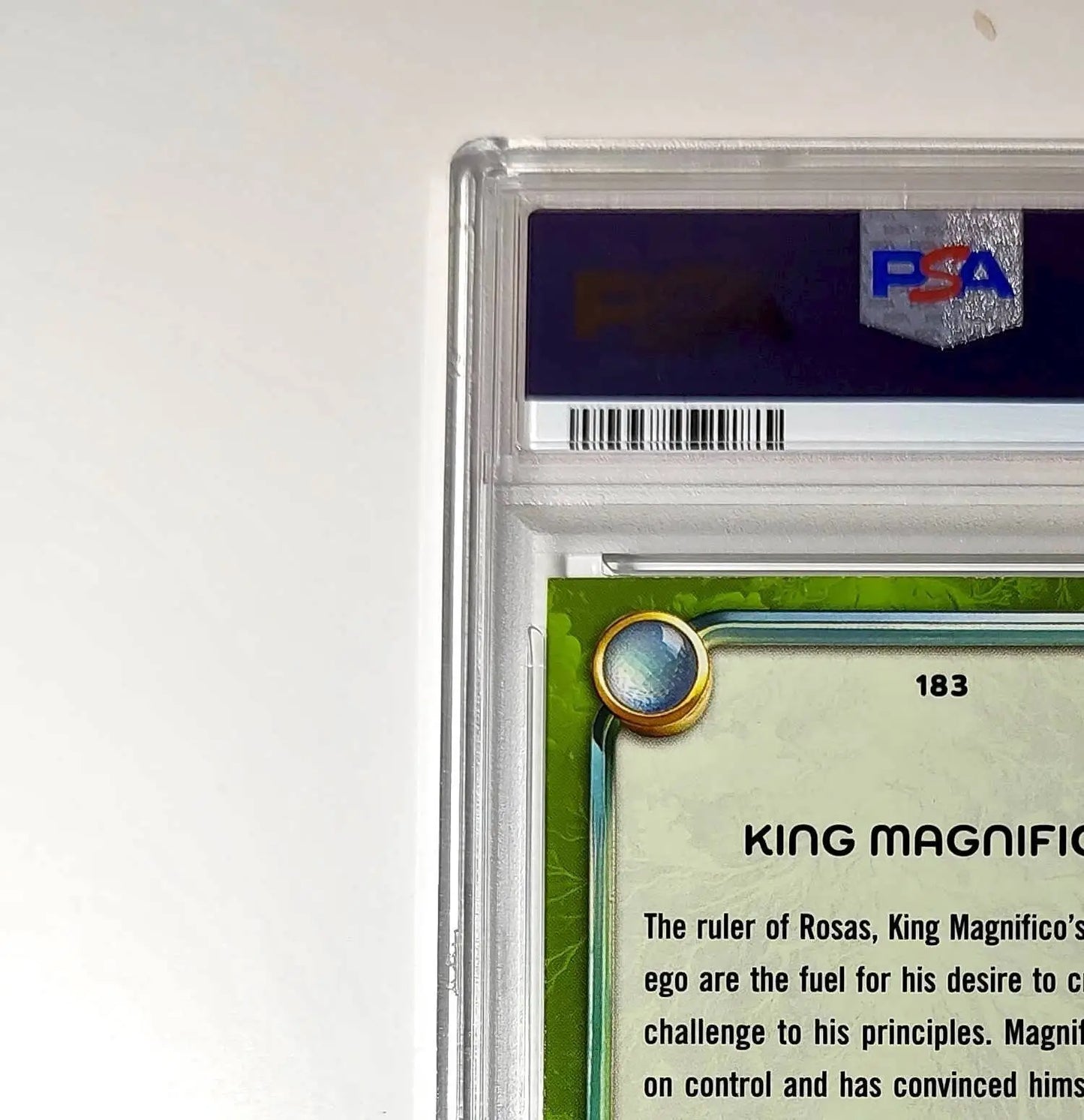 King Magnifico 2025 Topps Disney #183 Card Wish PSA 10 Gem - Non-Sports Card Single
