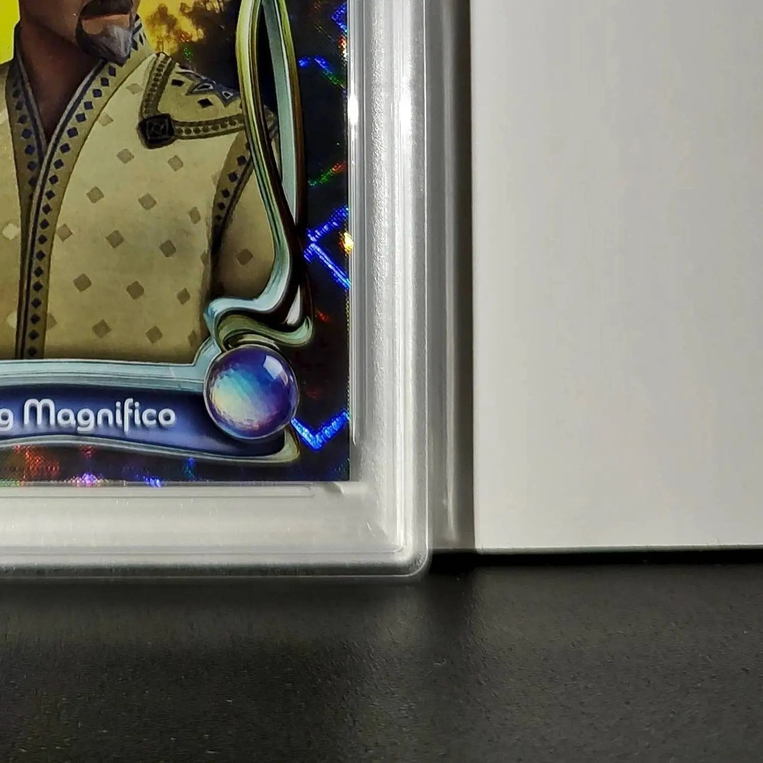 King Magnifico 2025 Topps Disney Wonder #100 Winter Variant Card Wish PSA 9 - Non-Sports Card Single