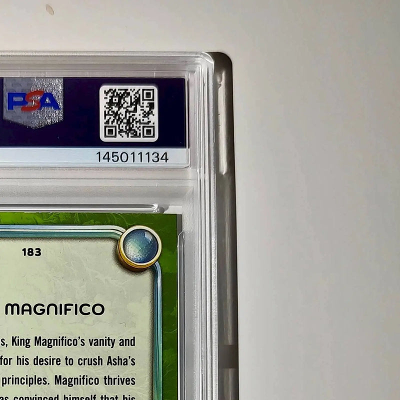 King Magnifico 2025 Topps Disney Wonder #183 Card Wish PSA 8 - Non-Sports Card Single