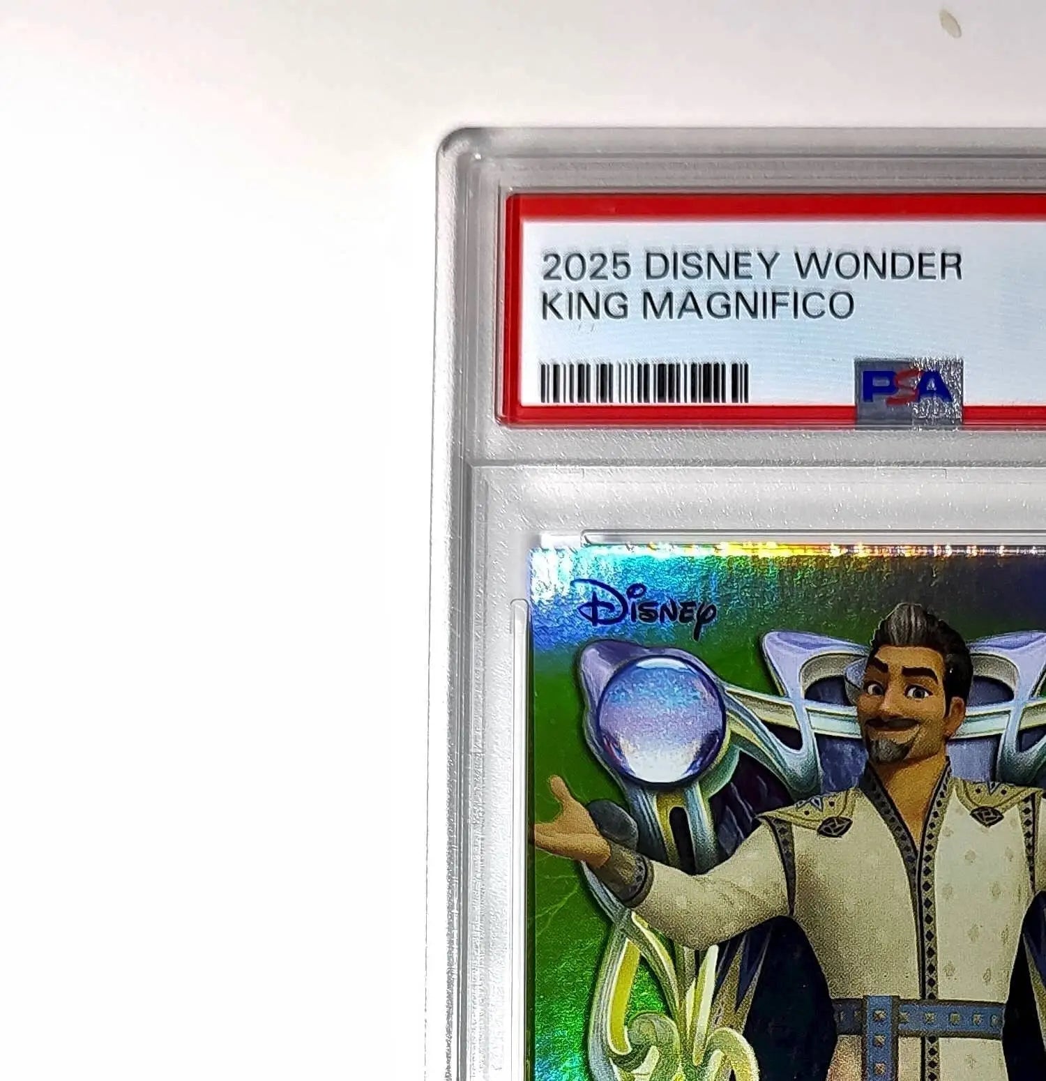 King Magnifico 2025 Topps Disney Wonder #183 Card Wish PSA 8 - Non-Sports Card Single
