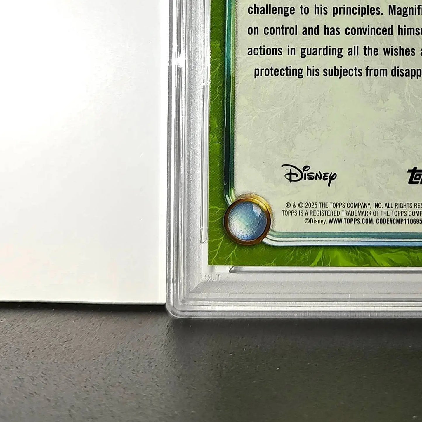 King Magnifico 2025 Topps Disney Wonder #183 Card Wish PSA 8 - Non-Sports Card Single