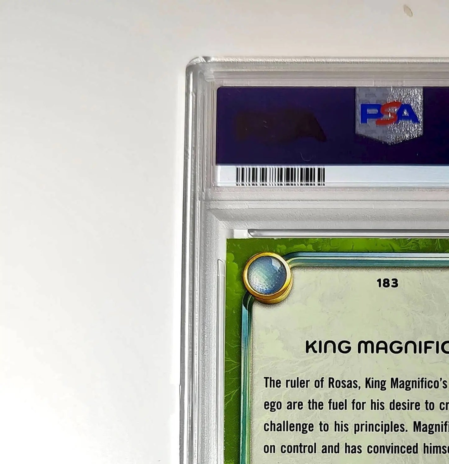 King Magnifico 2025 Topps Disney Wonder #183 Card Wish PSA 8 - Non-Sports Card Single