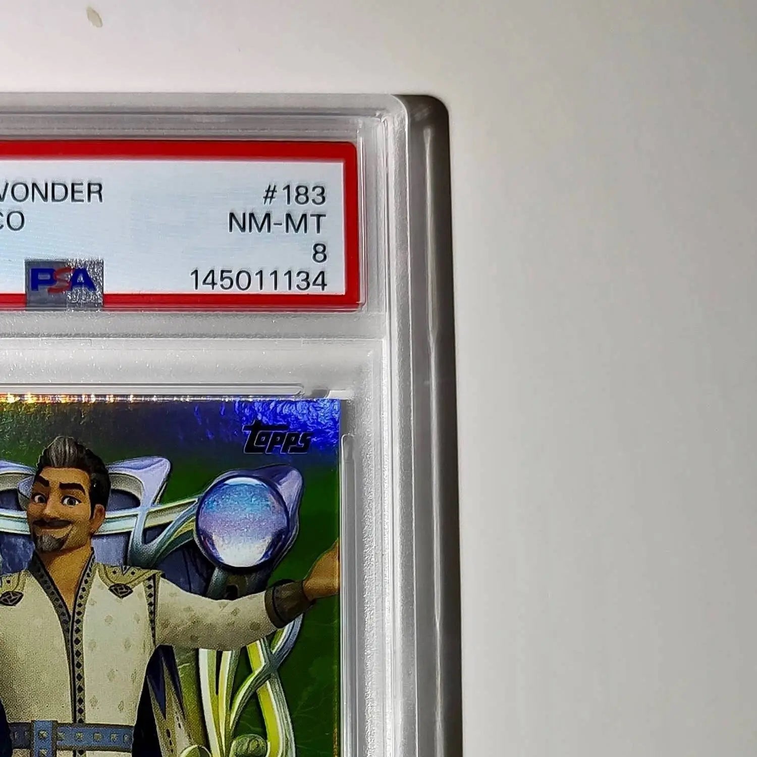 King Magnifico 2025 Topps Disney Wonder #183 Card Wish PSA 8 - Non-Sports Card Single