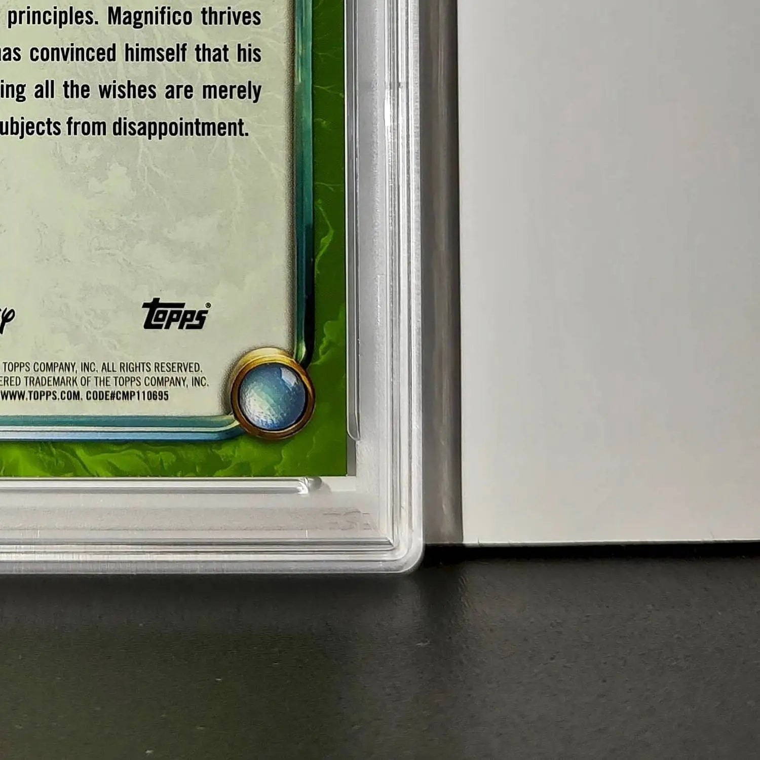 King Magnifico 2025 Topps Disney Wonder #183 Card Wish PSA 9 - Non-Sports Card Single