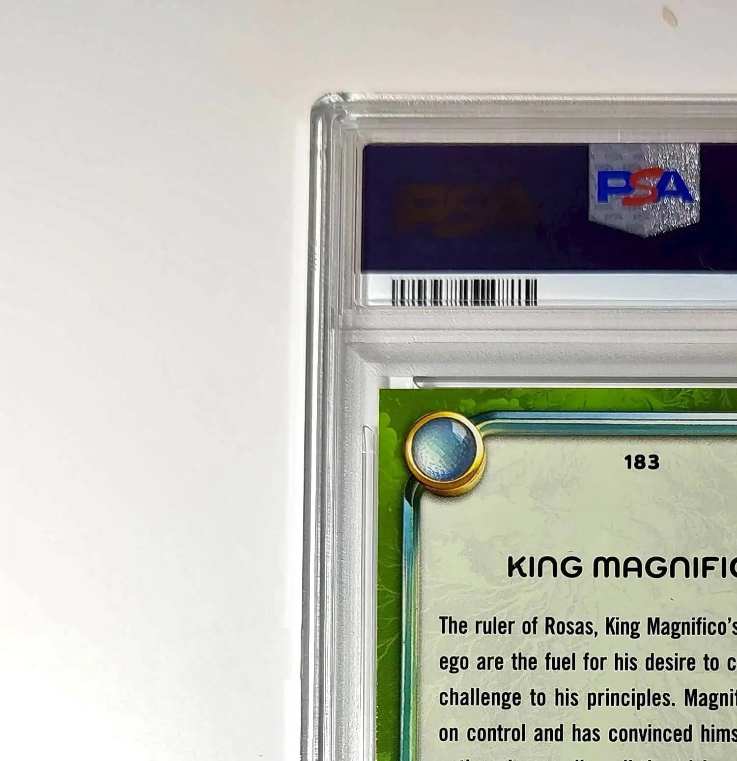 King Magnifico 2025 Topps Disney Wonder #183 Card Wish PSA 9 - Non-Sports Card Single