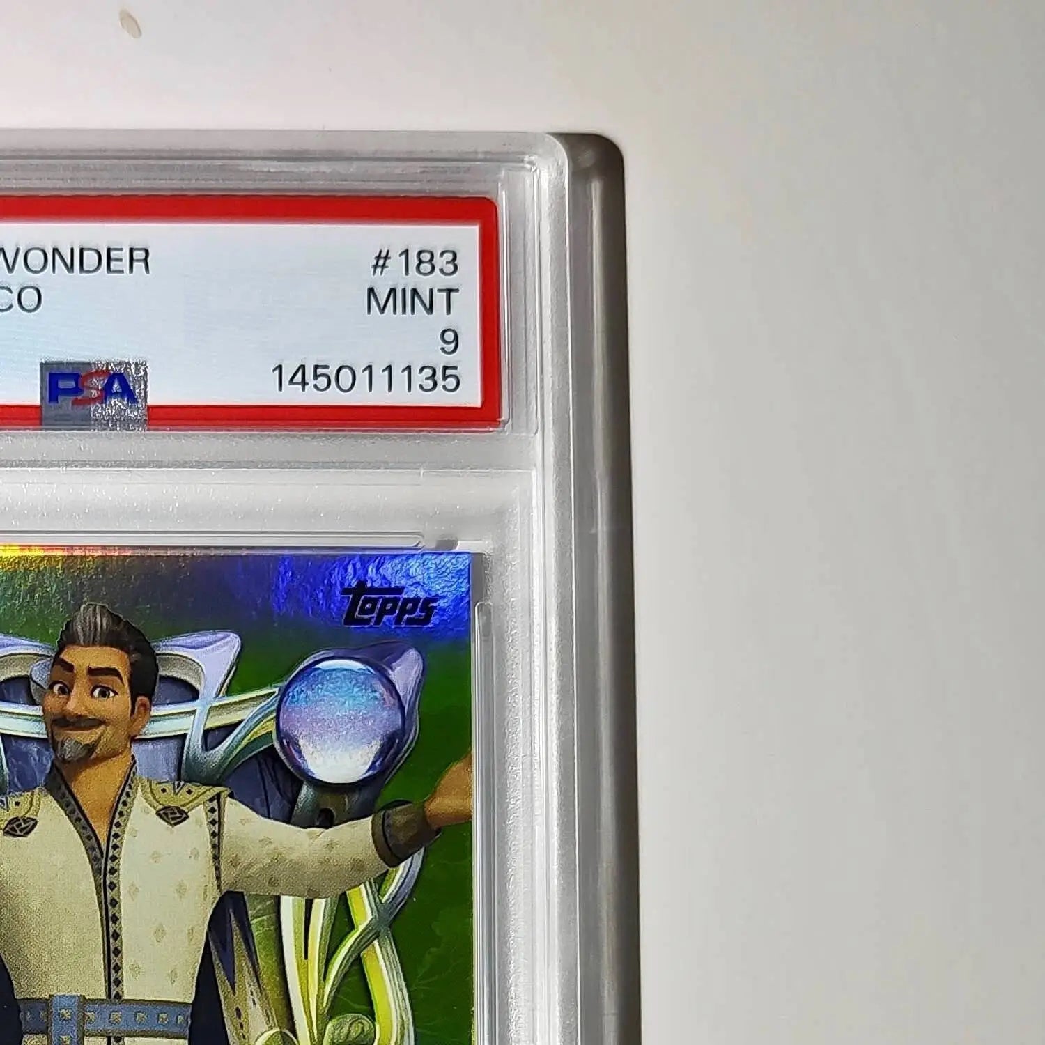 King Magnifico 2025 Topps Disney Wonder #183 Card Wish PSA 9 - Non-Sports Card Single